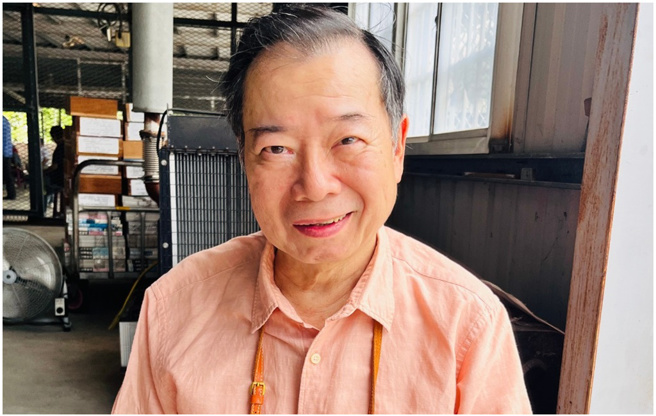 廖峻近期工作满檔，却三度中风。（摘自脸书欧吉尚）