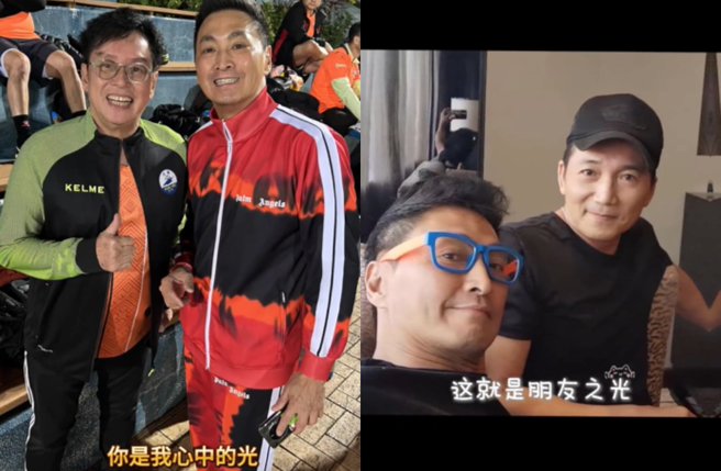 何家勁揪好友宣傳新歌，65歲驚人近況掀討論。（圖／微博 何家勁kennyho）