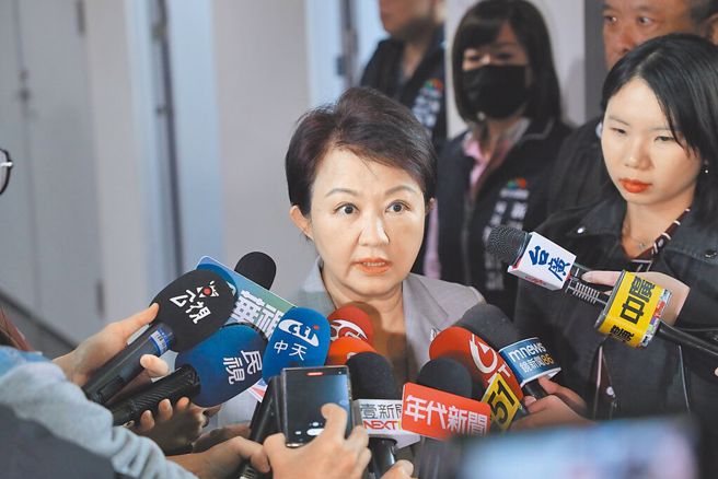 台中市長盧秀燕是否有意出馬領導藍營，成為近日討論話題。（示意圖／資料照／陳淑娥攝）