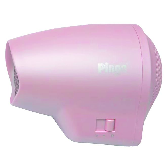 PINGO Qmini极轻随身掌型吹风机-樱花粉限定款，建议售价880元。（台隆手创馆提供）