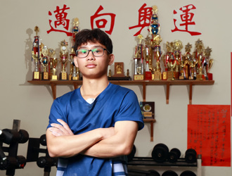 全中運》大內國中「舉重巨物」何偉竣 放眼未來挑戰亞、奧運