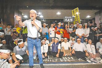 朱立倫北檢抗議 蔣萬安提倒閣