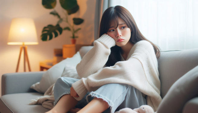 「叔叔没生女儿但很喜欢妳」，母亲男友是淫狼！趁熟睡强吻袭胸，判刑1年2月。可上诉。（示意图、与本案无关／AI生成）