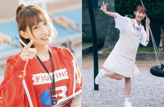 粿粿2020年開始在《全明星運動會》擔任紅隊經理，並憑《山裡來了熊孩子》入圍金鐘獎。（圖／IG@meigo.c）