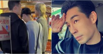 蓝钧天操烦离婚官司 轻便打扮逛夜市疑转换心情