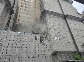 台大醫院外牆「鷹架倒塌」擊中小客車 院方回應了