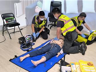 台中消防高级救护训练开训 首次启用3D实境救护教室