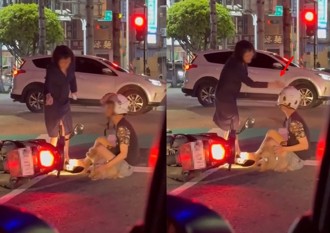 大媽酒駕逆向撞騎士 還惡劣巴頭、罵髒話　網：提早領年終