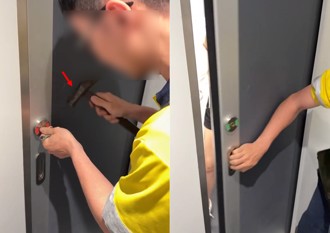 女友受困新自强号厕所　台铁技师出动「这东西」才脱困