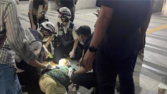 訪地檢署昏倒領銜人阿嬤 藍最美發言人曝：被她這點震撼到