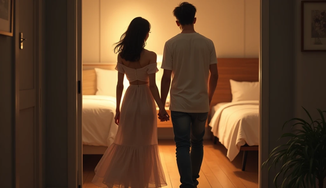 桃園一名人妻小美（化名）控訴丈夫阿德（化名）婚後變調，不僅頻繁出入酒店，更與兩名酒店女陪侍「藍莓」、「小米」大搞婚外情，不僅多次上摩鐵「開房間」，還同遊香港、共度情人節。（示意圖、與本案無關／AI生成）