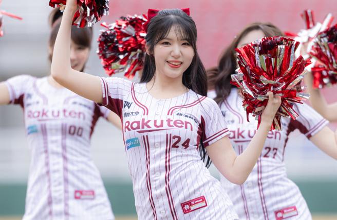 廉世彬将挑战连续8场应援没有休息。（图／乐天桃猿提供）