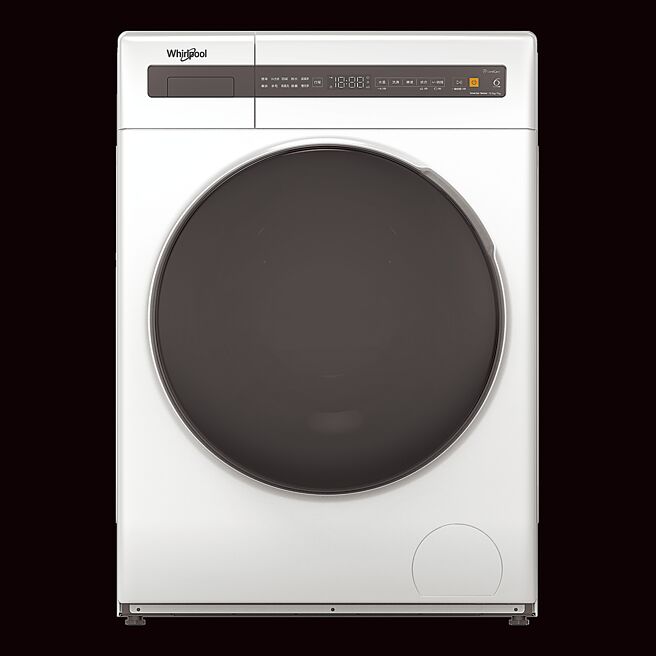 惠而浦Essential Clean 10.5公斤滾筒洗脫烘機，建議售價2萬500元。（台灣惠而浦提供）