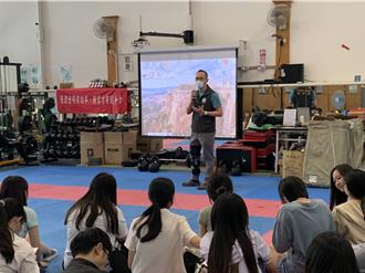 銘傳犯罪防治系實務探訪龜山分局  警務體驗一把抓