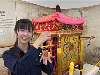 苗警守護白沙屯進香  小神轎傳遞交安意識