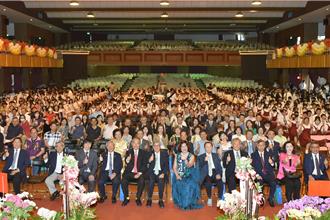 台中新民高中校慶 前副總統演講引領新視野