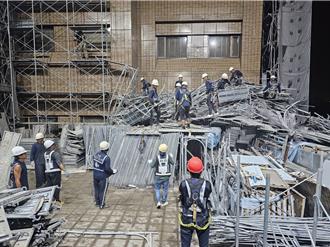 台大醫院鷹架倒塌釀移工死亡 勞檢處：1周內全面勞檢包商其他在建工地