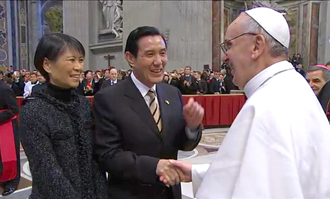 追悼教宗  馬英九憶當年講40秒西語  1句話讓方濟各大笑
