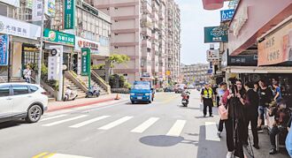 行人友善有成 基隆新丰街增设号志