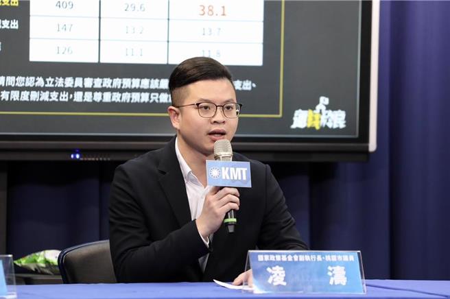 国政基金会副执行长凌涛。（国民党提供）