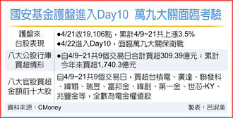 國安基金護盤Day10 最愛10大電金權值股