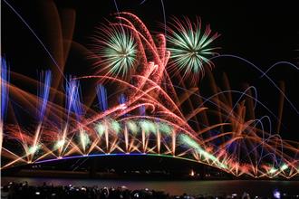 澎湖海上花火節就位 外籍煙火團隊摩拳擦掌