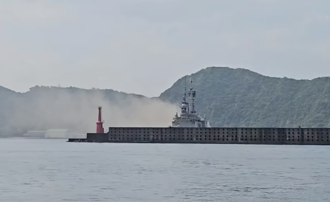 直擊！蘇澳軍港馬公軍艦驚傳火警？最強主力戰艦疑遭火噬