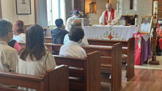 教宗辞世！耕莘医院举行悼念仪式 将持续强化四项目标