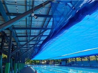 高雄鼓山泳池導入AI防溺系統 成全台首座「戶外AI池」