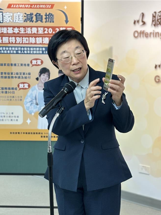 财政部次长李庆华(图／吴静君摄)