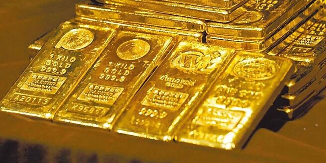 高盛预测在极端情境下，金价可能飙至4,500美元。图／美联社