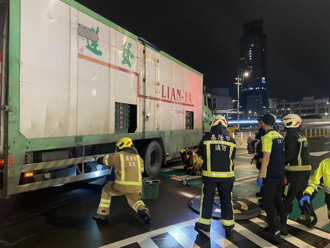 基隆死亡車禍！女騎士捲入大貨車下遭輾過    送醫不治