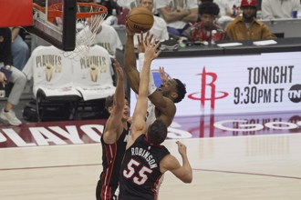 NBA》蜘蛛人第四節爆發包辦17分 騎士驚險擺脫熱火奪勝