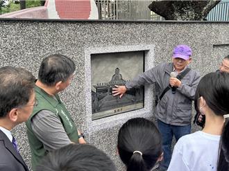 霧峰國小外牆石刻線畫重現風華 為地方教學、文化旅遊添亮點