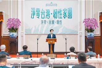 賴清德盼守護地球  台灣做全球因應氣候變遷榜樣