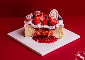 韓國草莓蛋糕重回台北晶華快閃  新品「莓果爆漿巴斯克」如子女對媽媽，以及媽媽對子女滿溢的愛，南北都能