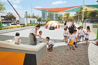 台南軍事遊戲場 小朋友闖關500障礙