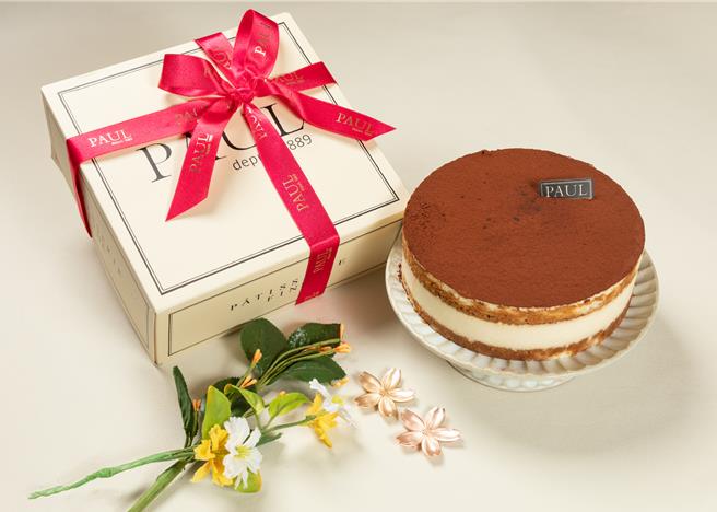 遠百PAUL經典提拉米蘇，6吋1460元。（遠百提供）