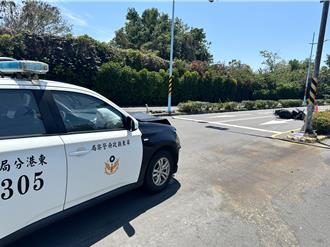 外送騎士疑紅燈左轉撞上警車住院中 家屬PO文找行車記錄器