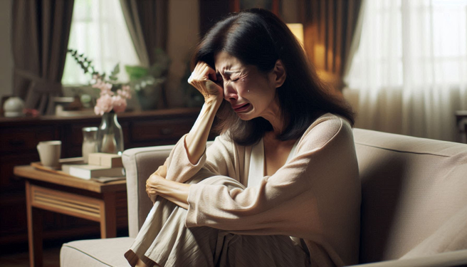 老妈离家50年，害她在不正常家庭成长！女儿痛心不养她，诉请免除扶养义务获准。（示意图、与本案无关／AI生成）