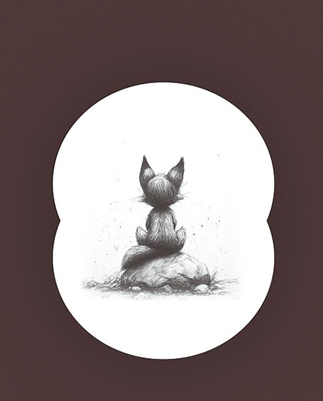 《迷航遊樂園》中的主角小狐狸。（時報文化提供）