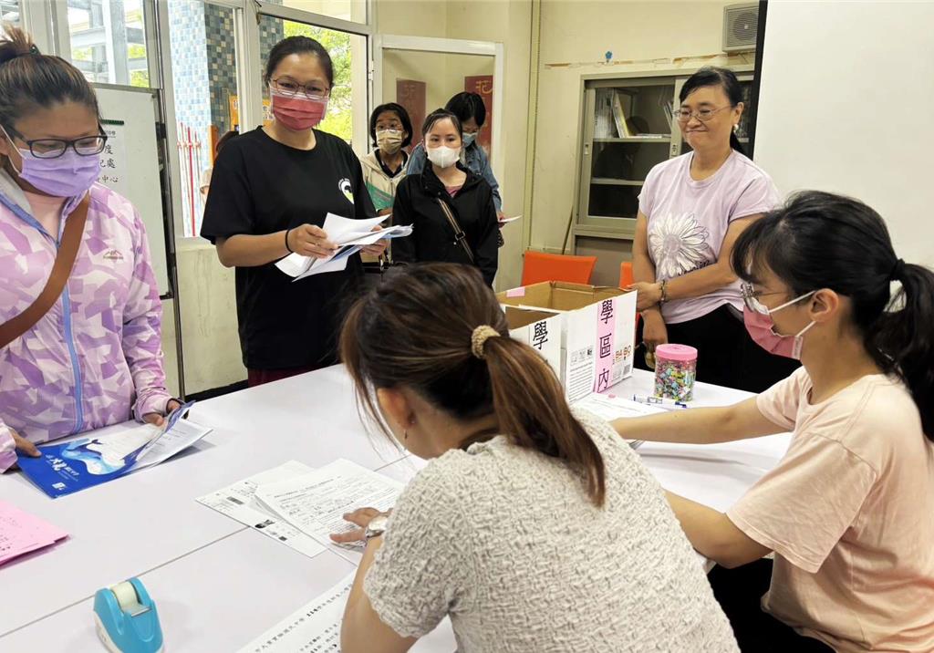 嘉義市大業實中25日、26日114學年度新生登記報名,超額150人將抽籤。(大業實中提供/呂妍庭嘉義傳真)