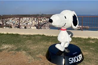 澎湖迎花火節  超萌史努比公仔現身6景點