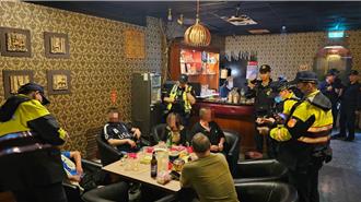 龍潭警出動41人擴大臨檢 查獲詐欺、傷害案件