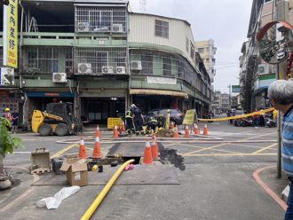 烈焰狂竄！瓦斯施工氣爆  8工人慘遭灼傷  驚悚瞬間曝