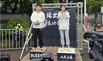 不到3點景福門全塞爆！  426「人民主場肥皂箱」次舞台成「大會廣播台」