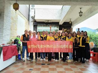 美浓、旗山锣鼓喧天迎接银同妈祖 女神级宫主率眾接驾吸睛