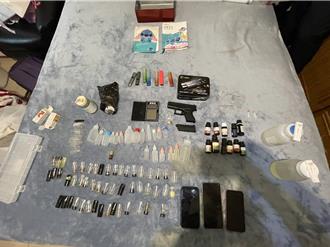 北市警掃蕩北聯幫  瓦解多處喪屍菸彈分裝場