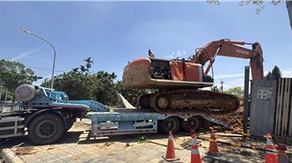 中壢體育園區埤塘遭非法棄土 市府重罰90萬並勒令停工