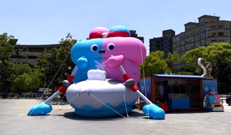 世壯運》板橋體育場打造「壯寶樂園」 民眾拍照打卡抽好禮